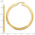Leslie's 14K Polished Hoop Earrings - Image 4