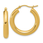 Leslie's 14K Polished Lightweight Hoop Earrings