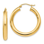 Leslie's 14K Polished Lightweight Hoop Earrings