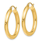 Leslie's 14K Polished Lightweight Hoop Earrings - Image 2