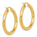 Leslie's 14K Polished Lightweight Hoop Earrings - Image 4