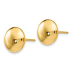 Leslie's 14K Polished Button Post Earrings - Image 2