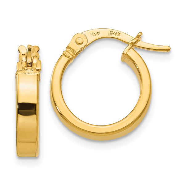 Leslie's 14K Polished Earrings