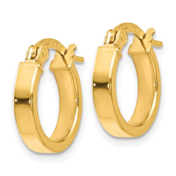 Leslie's 14K Polished Earrings - Image 2
