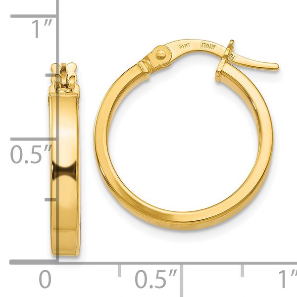 Leslie's 14K Polished Earrings - Image 4
