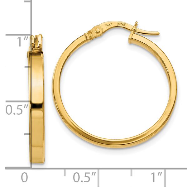 Leslie's 14K Polished Earrings - Image 4