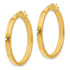 14K Polished Earrings - Image 2