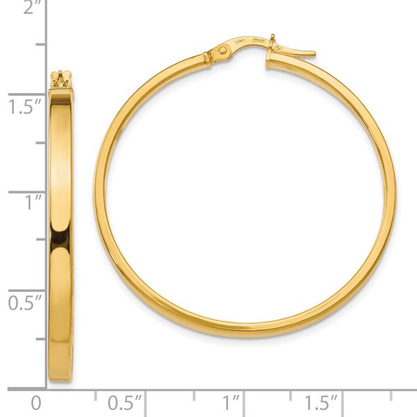 Leslie's 14K Polished Earrings - Image 4