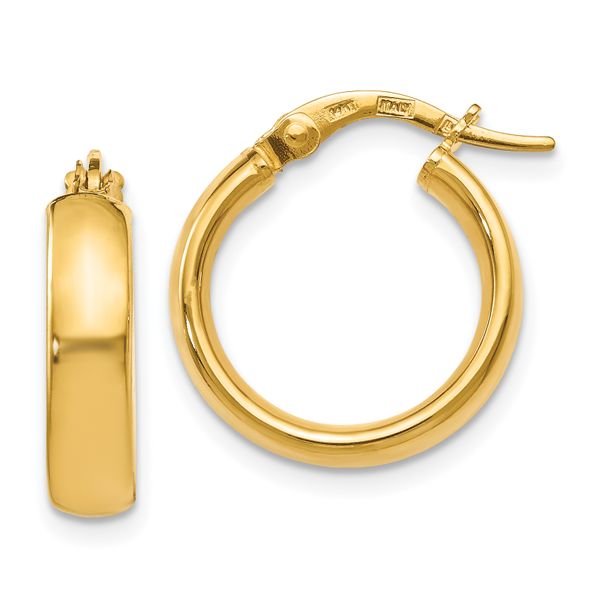 Leslie's 14K Polished Earrings