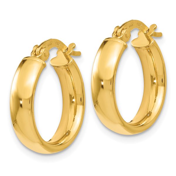 Leslie's 14K Polished Earrings - Image 2
