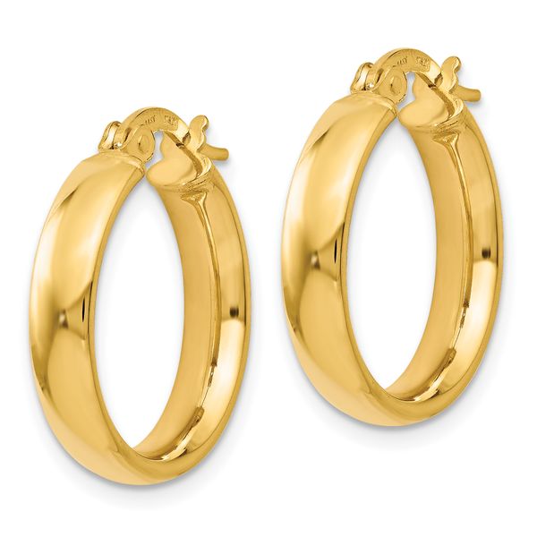 Leslie's 14K Polished Earrings - Image 2