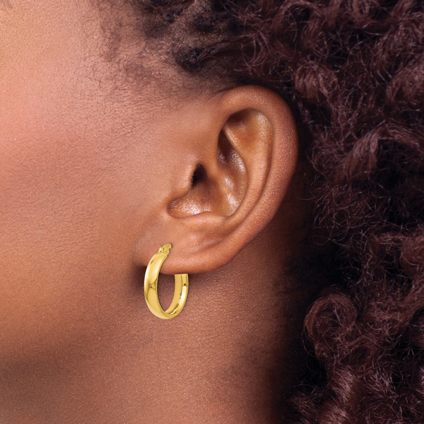 Leslie's 14K Polished Earrings - Image 3
