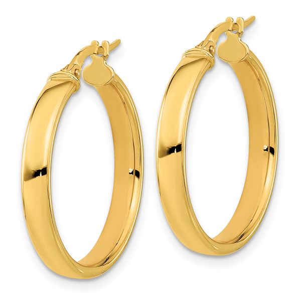 Leslie's 14K Polished Earrings - Image 2