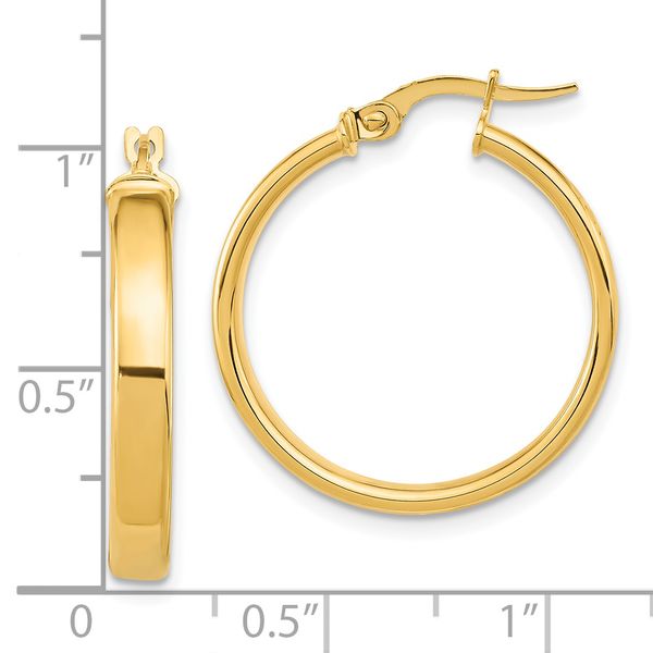 Leslie's 14K Polished Earrings - Image 4