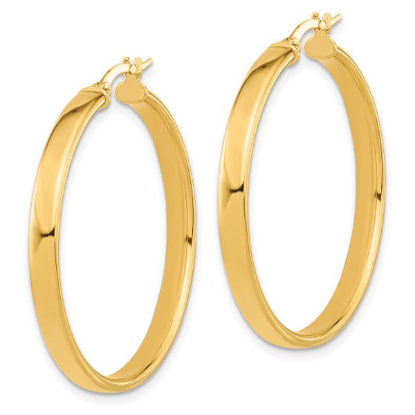 Leslie's 14K Polished Earrings - Image 2