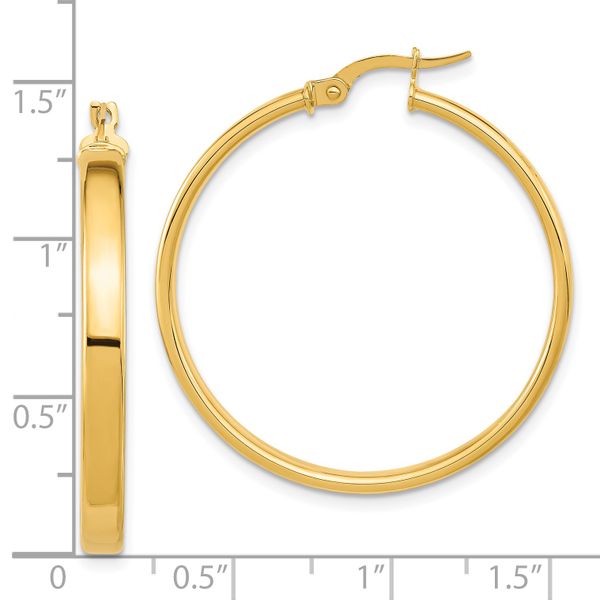 Leslie's 14K Polished Earrings - Image 4