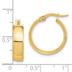 Leslie's 14K Polished Earrings - Image 4