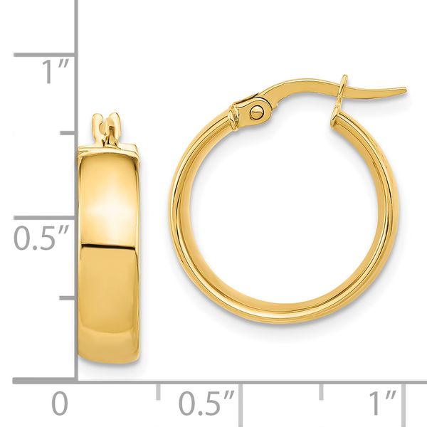 Leslie's 14K Polished Earrings - Image 4