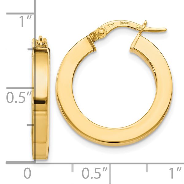 Leslie's 14K Polished Earrings - Image 4