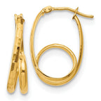 Leslie's 14K Polished Fancy Earrings