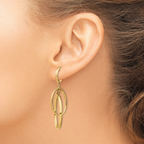 Leslie's 14K Polished Post Dangle Earrings - Image 3