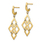 Leslie's 14k Polished Post Dangle Earrings - Image 2