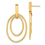 Leslie's 14k Polished Post Dangle Earrings