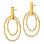 Leslie's 14k Polished Post Dangle Earrings - Image 2