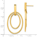 Leslie's 14k Polished Post Dangle Earrings - Image 4