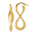 Leslie's 14K Polished Left and Right Eternity Hoop Earrings