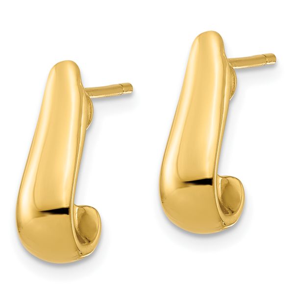 Leslie's 14k Polished Post Earrings - Image 2