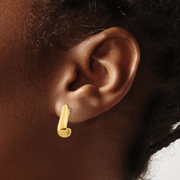 Leslie's 14k Polished Post Earrings - Image 3
