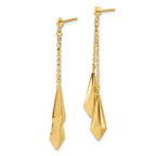 Leslie's 14K Polished Post Dangle Earrings - Image 2