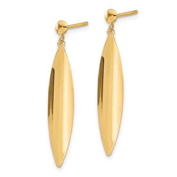 Leslie's 14K Polished Post Dangle Earrings - Image 2