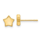 Leslie's 14K Polished Stars Post Earrings