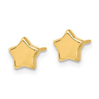 Leslie's 14K Polished Stars Post Earrings - Image 2