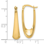 Leslie's 14K Polished Hoop Earrings - Image 4