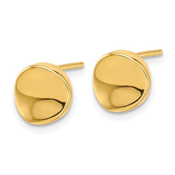 Leslie's 14K Polished Post Earrings - Image 2