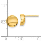 Leslie's 14K Polished Post Earrings - Image 4