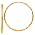 Leslie's 14k 1.20mm Endless Hoop Earring