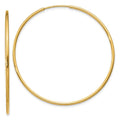 Leslie's 14k 1.20mm Endless Hoop Earring