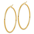 Leslie's 14k Polished 2.5mm Polished Hoop Earrings - Image 2