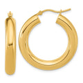 Leslie's 14k Polished 5mm Polished Hoop Earrings