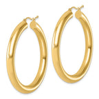 Leslie's 14k Polished 5mm Polished Hoop Earrings - Image 2