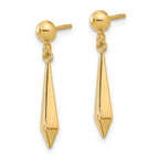 Leslie's 14K Polished Post Dangle Earrings - Image 2