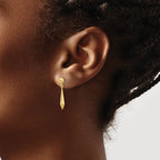 Leslie's 14K Polished Post Dangle Earrings - Image 3