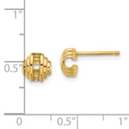 Leslie's 14K Polished Post Earrings - Image 4