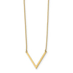 Leslie's 14K Polished with 1 in ext. Necklace - Image 2