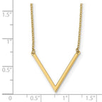 Leslie's 14K Polished with 1 in ext. Necklace - Image 3