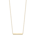 Leslie's 14K Polished with 1in ext. Bar Necklace - Image 2